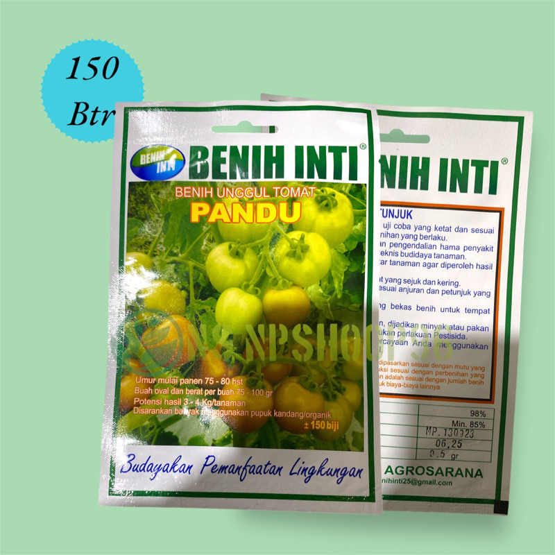 BENIH/BIBIT TOMAT HIBRIDA PANDU CAP BENIH INTI ISI 150 BIJI