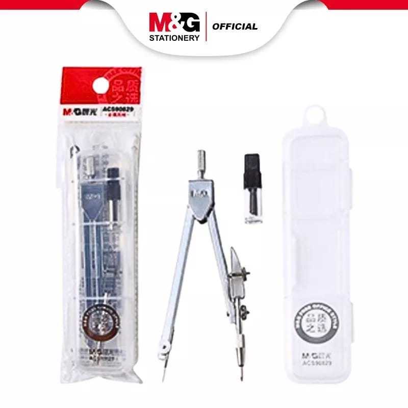 

M&G - Compass set / M&G Jangka besi set / Jangka Sekolah Anak ACS90829