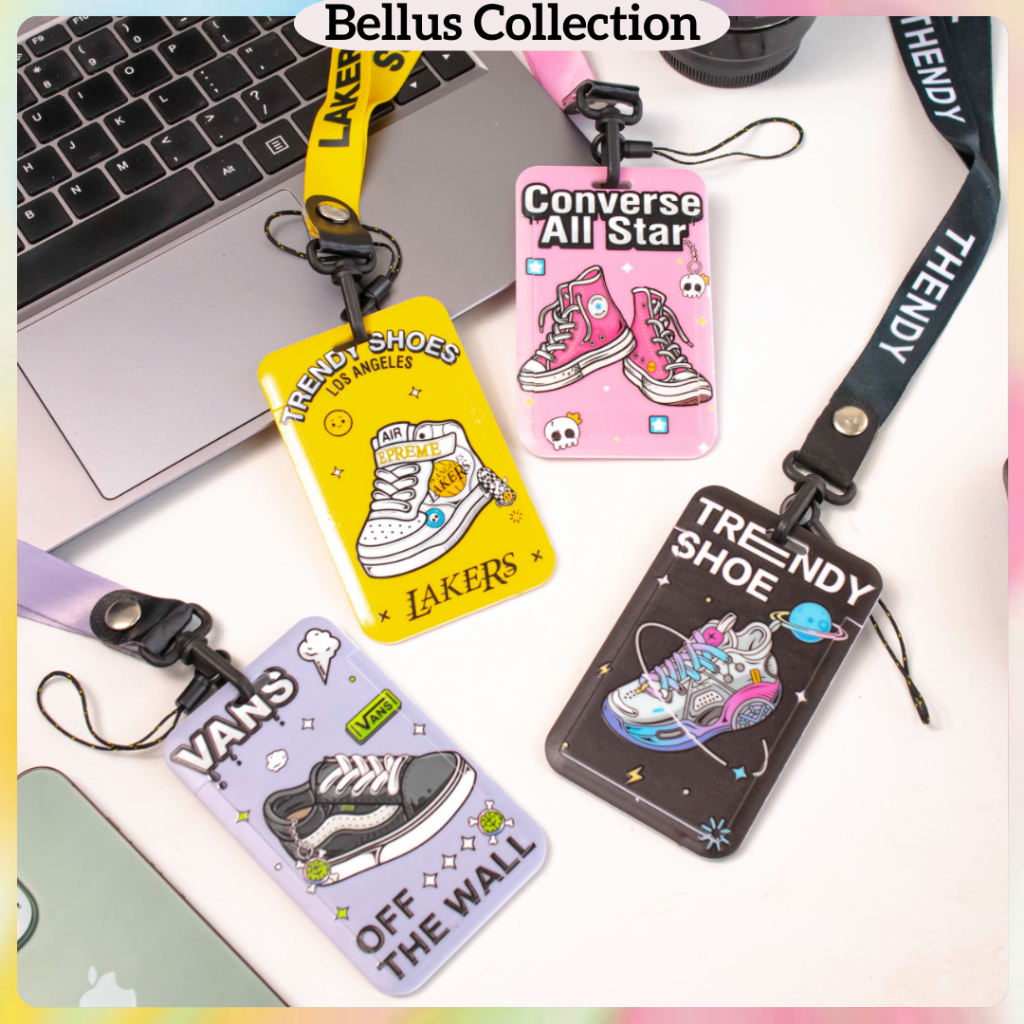 

ID CARD 2 SISI KARAKTER ✨TRENDY✨ - LANYARD - TANDA PENGENAL - NAME TAG LANYARD HOLDER PVC ID CARD
