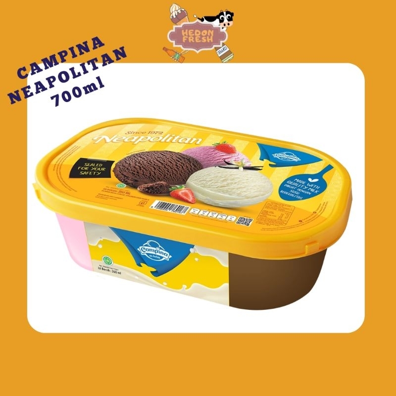 

Ice Cream Campina Neapolitan 700ml