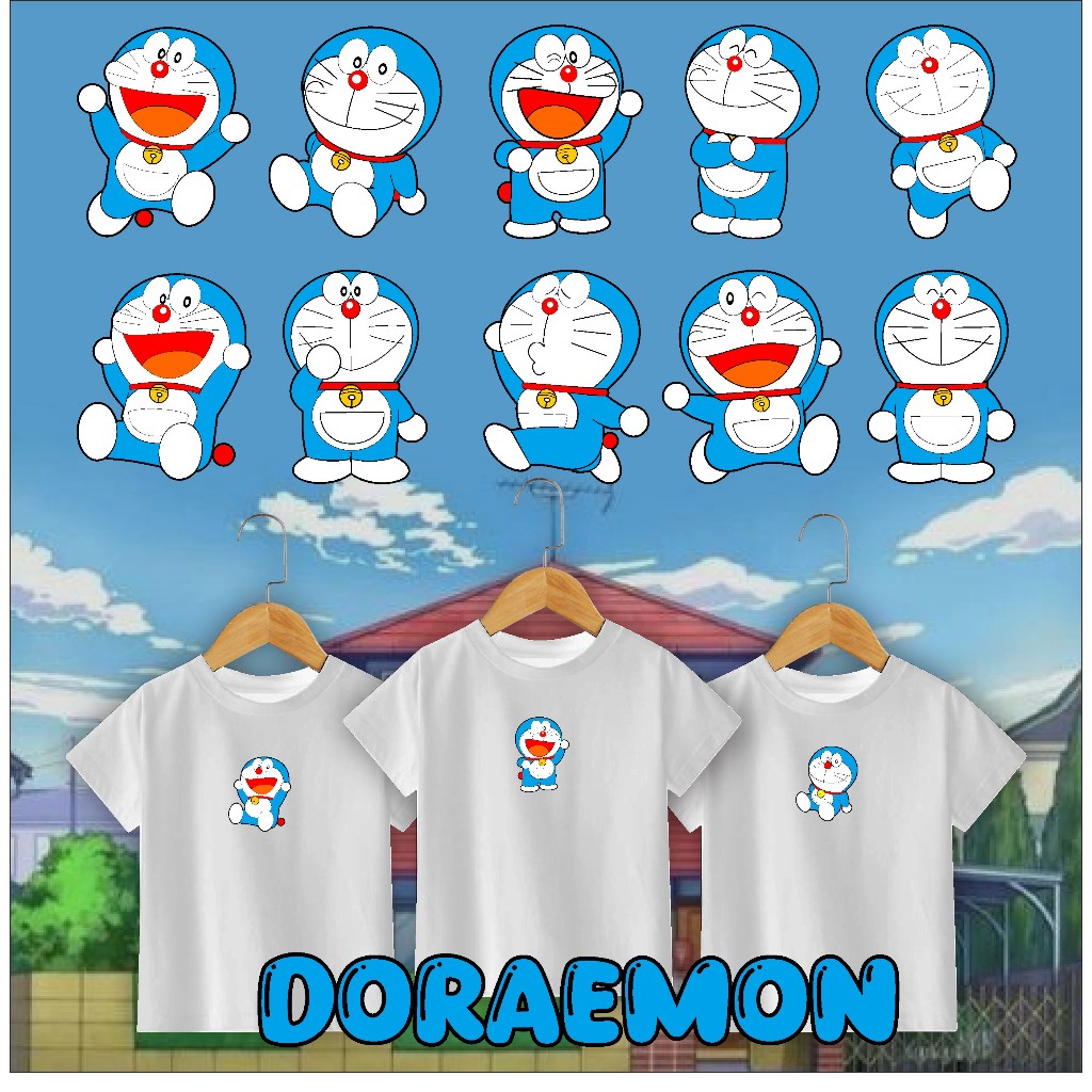 

Sablon Setrika DTF Kaos Anak Tema DORAEMON ukuran 7 CM PART 1 - Sablon Satuan Custom Desain Vector Kartun Terbaru