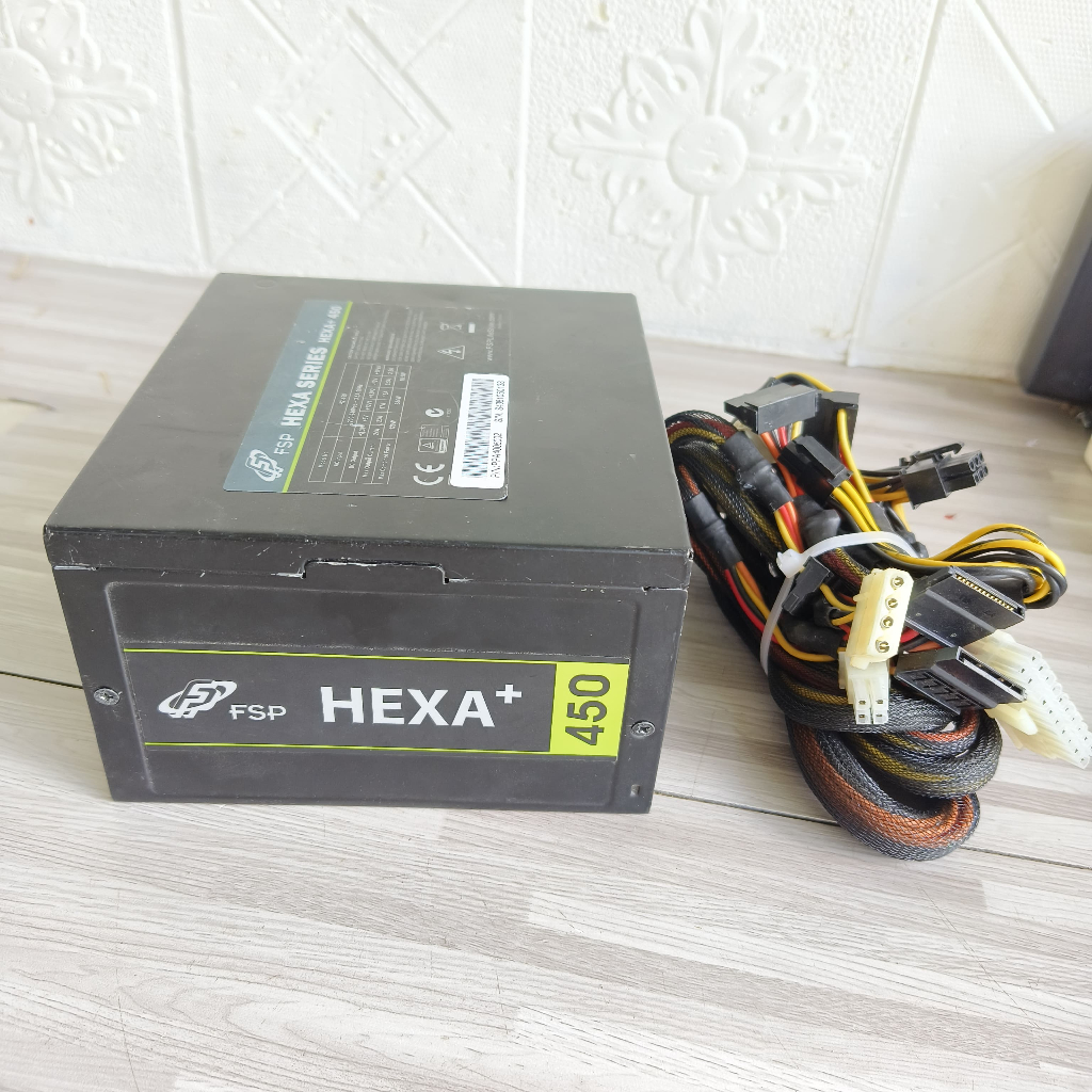 PSU GAMING FSP HEXA+ 450W 80+ PLUS POWER SUPPLY