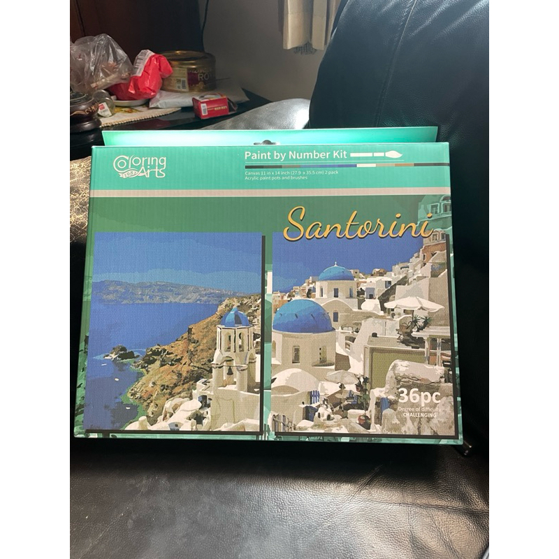 

KKV-Langer-Paint By Numbers • 2PK Version •Santorini/Colmar/art/painting/landscape painting