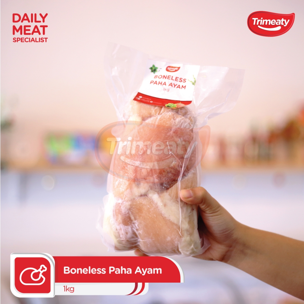 

Boneless Paha Ayam / Paha Tanpa Tulang / Paha Fillet Ayam Broiler / Ayam Negeri 1kg