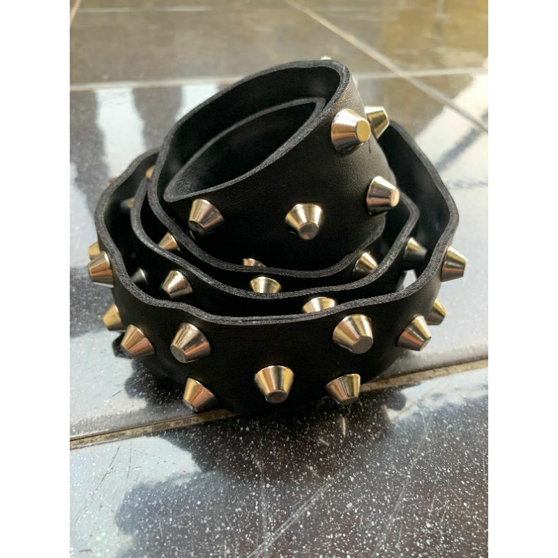 IKAT PINGGANG PUNK-GESPER PUNK-BELT SPIKE GAUL