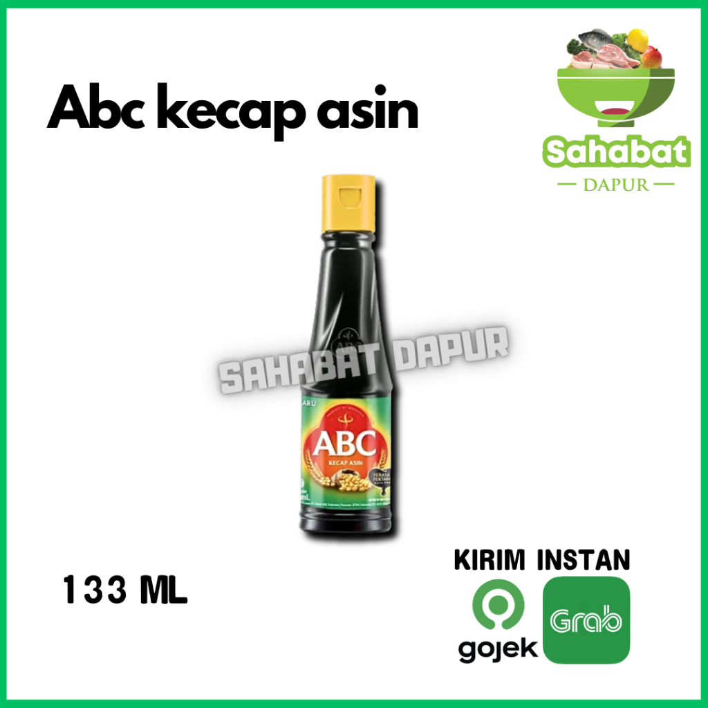 

Kecap Asin Abc 133ml - Sahabatdapur