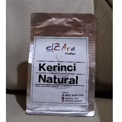 

Arabia Kerinci Natural 100% biji kopi murni