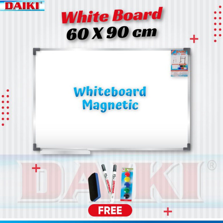 

ART N6K8 Papan tulis Whiteboard Magnetic DAIKI Uk 6x9 Cm