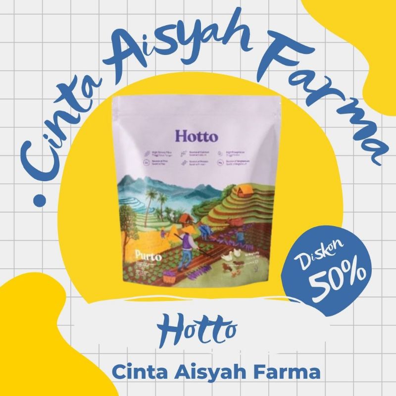 

PROMO 1 POUCH Hotto Purto Multigrain With Purple Potato Isi 16 Sachet