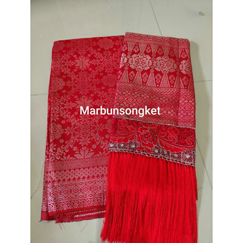 songket palembang lepus bordir