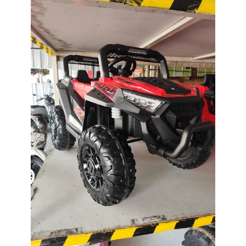 mobil aki jeep utv tiger ban karet