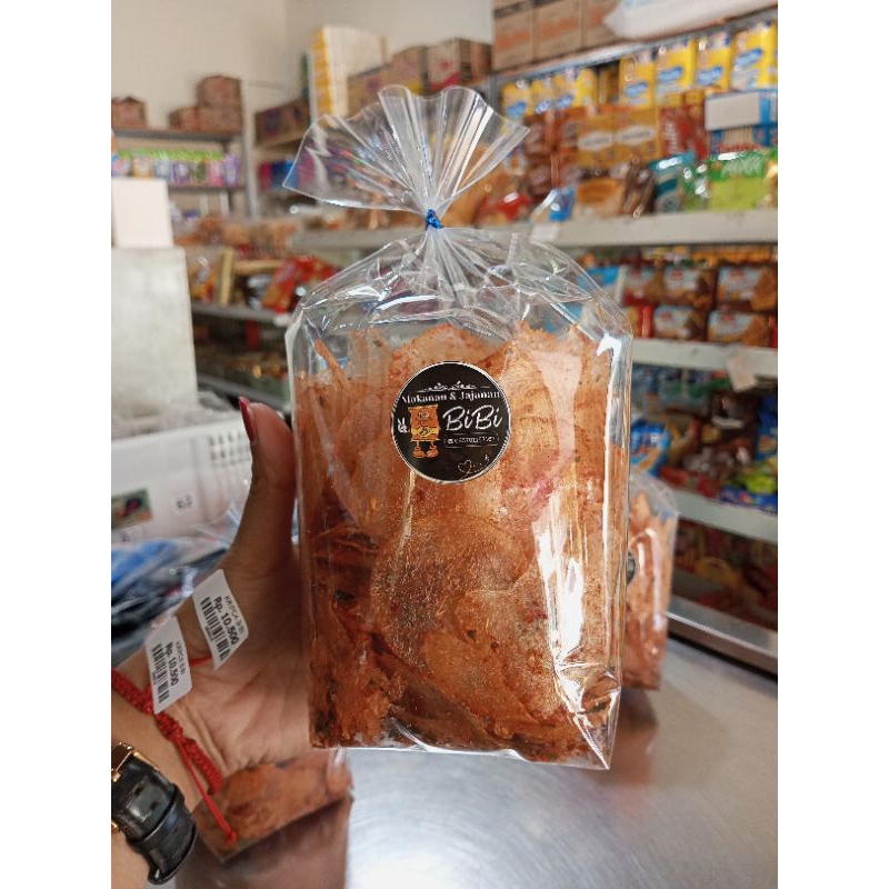 

KRIPCA / KRIPIK KACA / KERIPIK KACA PEDAS DAUN JERUK