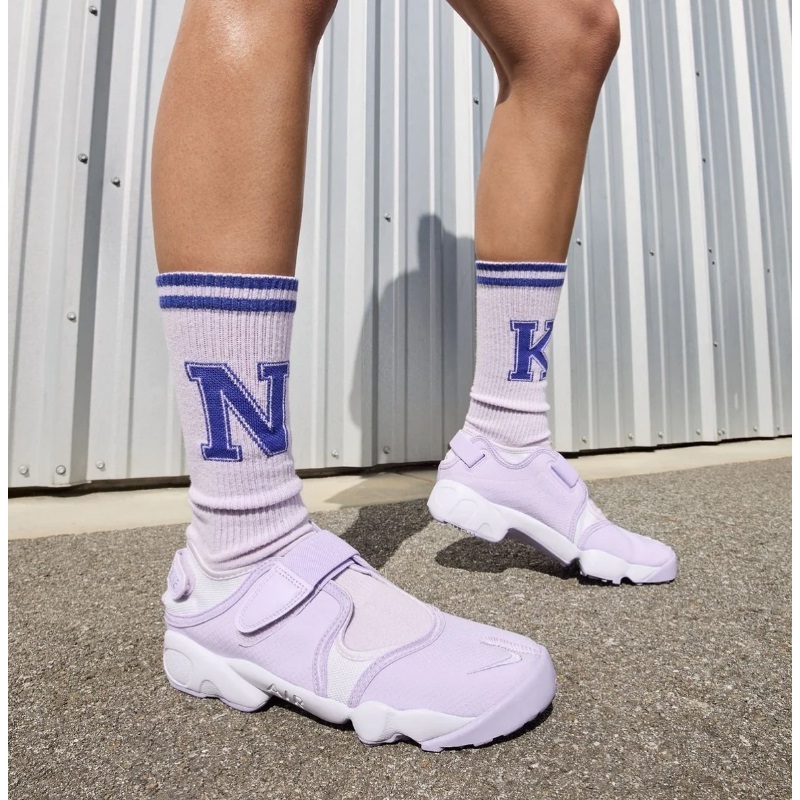 Nike Air Rift Lilac Bloom /also avilable in white / and black 100% Original BNIB(sepatu baru dalam b