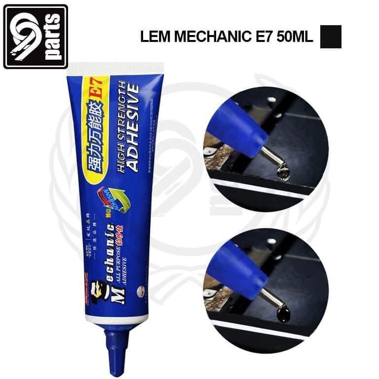 Sudah READY Lem Touchscreen Mechanic E7 5ML  Lem LCD Mechanic Hitam 5ml  Lem LCD Mechanic Putih 5ml