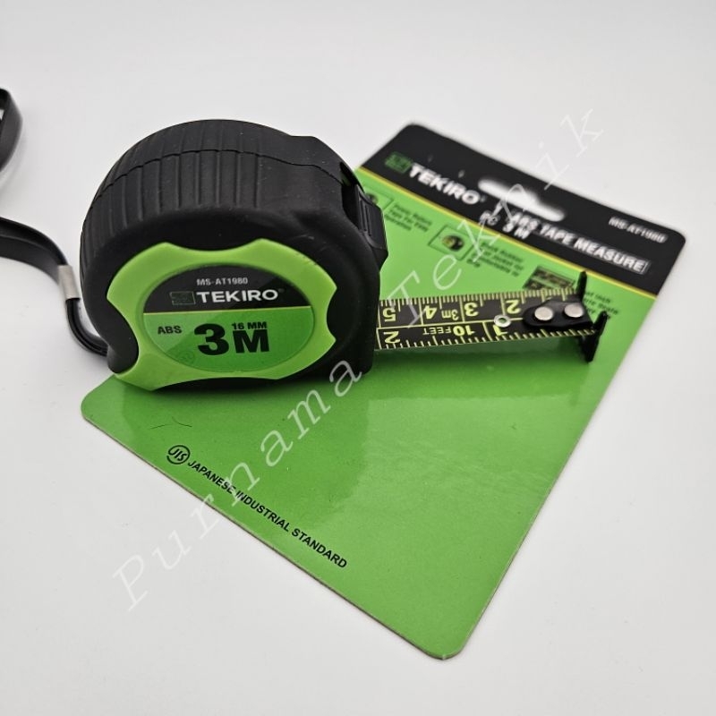 Meteran Tekiro ABS 3 Meter - Meteran 3 Meter Tekiro - ABS