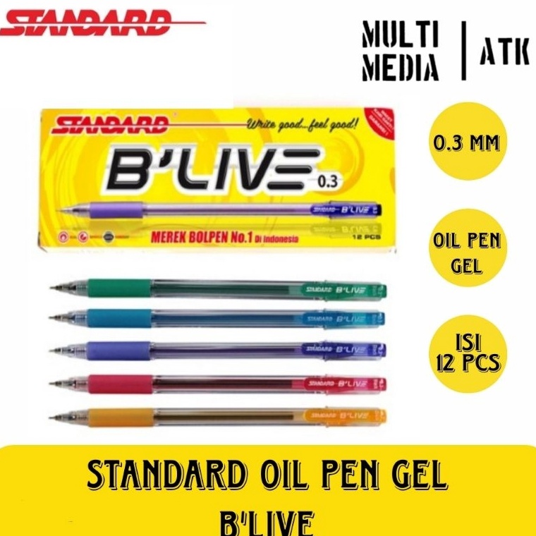 

ART A5I2 PULPEN STANDARD BLIVE PEN STANDARD BLIVE 1 PAK