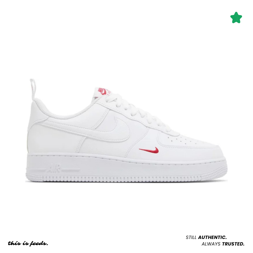 Air Force 1 '07 'White University Red'