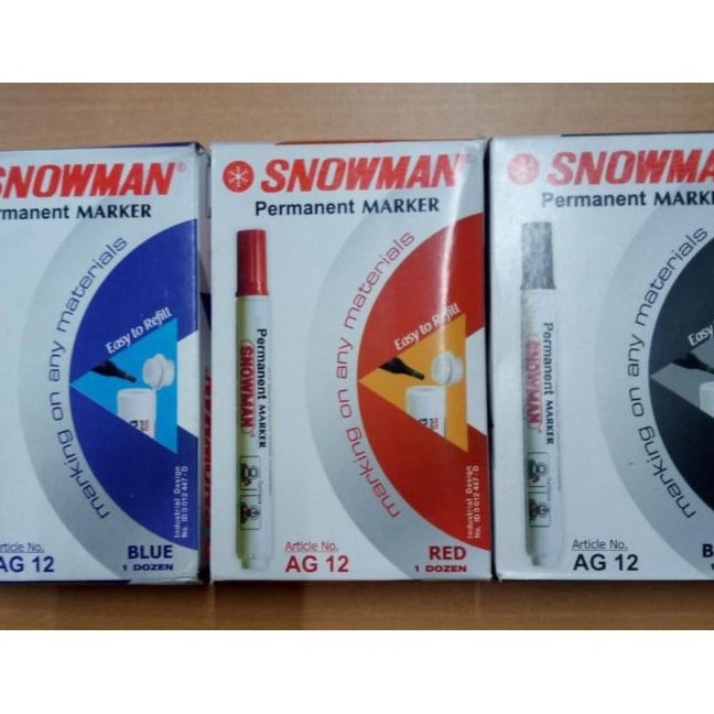 

KF7 LUSIN SPIDOL SNOWMAN PERMANEN MARKER AG12