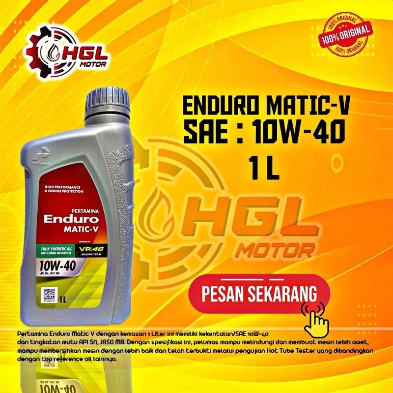 Oli Enduro Matic V 10W-40