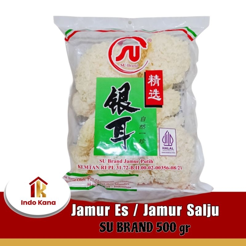 

JAMUR ES/JAMUR SALJU/JAMUR PUTIH SU BRAND 500 GR