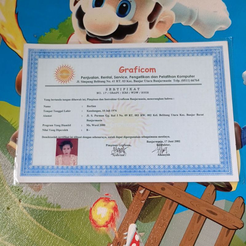 

pengetikan/ laminating