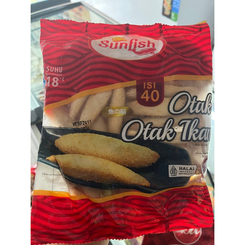 

Sunfish Otak otak Ikan isi 40/500gr