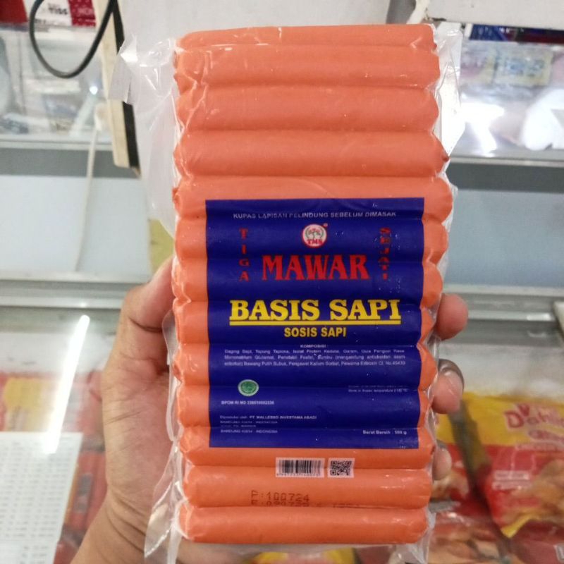 

Mawar sosis merah 500gr