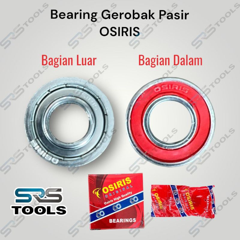 OSIRIS Bearing / Laher / Laker / Klaher / Klaker / Lahar Gerobak Sorong Pasir Sawit Model Artco Arco