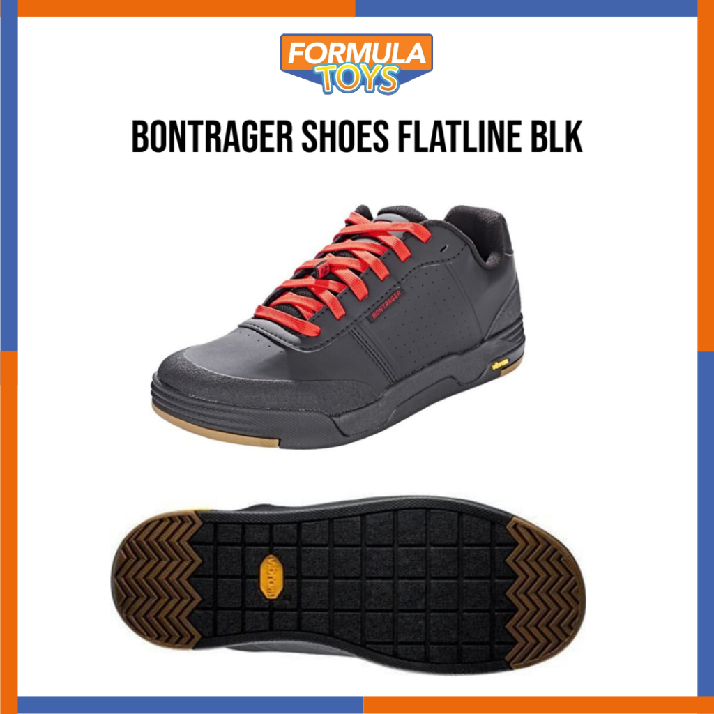SEPATU BONTRAGER SHOES FLATLINE BLK