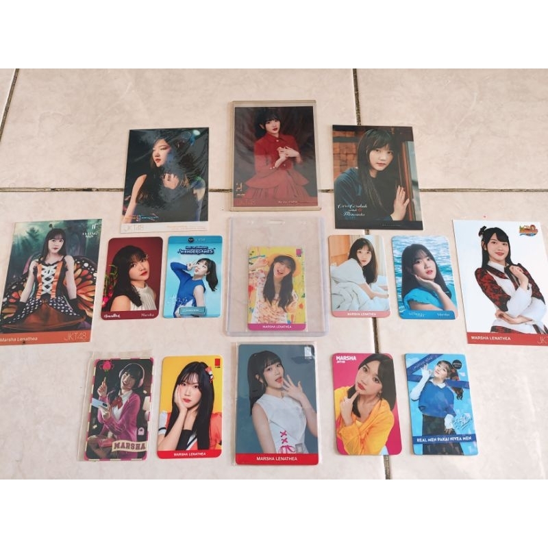 merch photocard photopack marsha jkt48 berbagai edisi