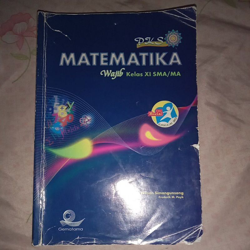 (BukuPreloved) Buku PKS Matematika Wajib kelas 11