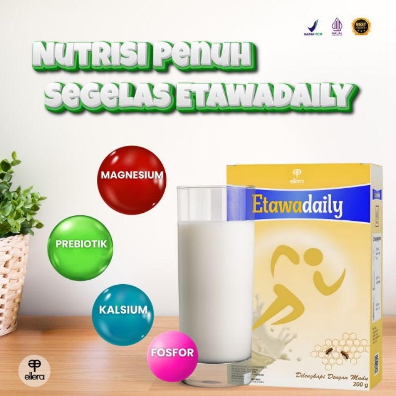 

EtawaDaily - susu kambing etawa paket 5 box 200gr × 5