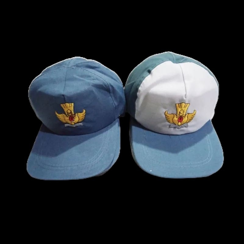 TOPI SMA PUTIH  ABU & ABU POLOS
