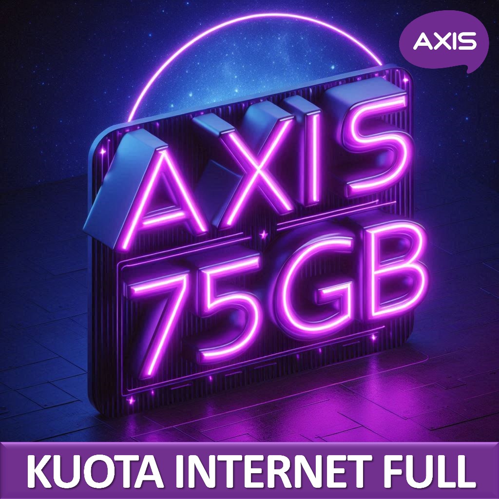 Kuota 75gb 75 Promo Axis Injek Inject Langsung Masuk Full 24 jam  xl akrab