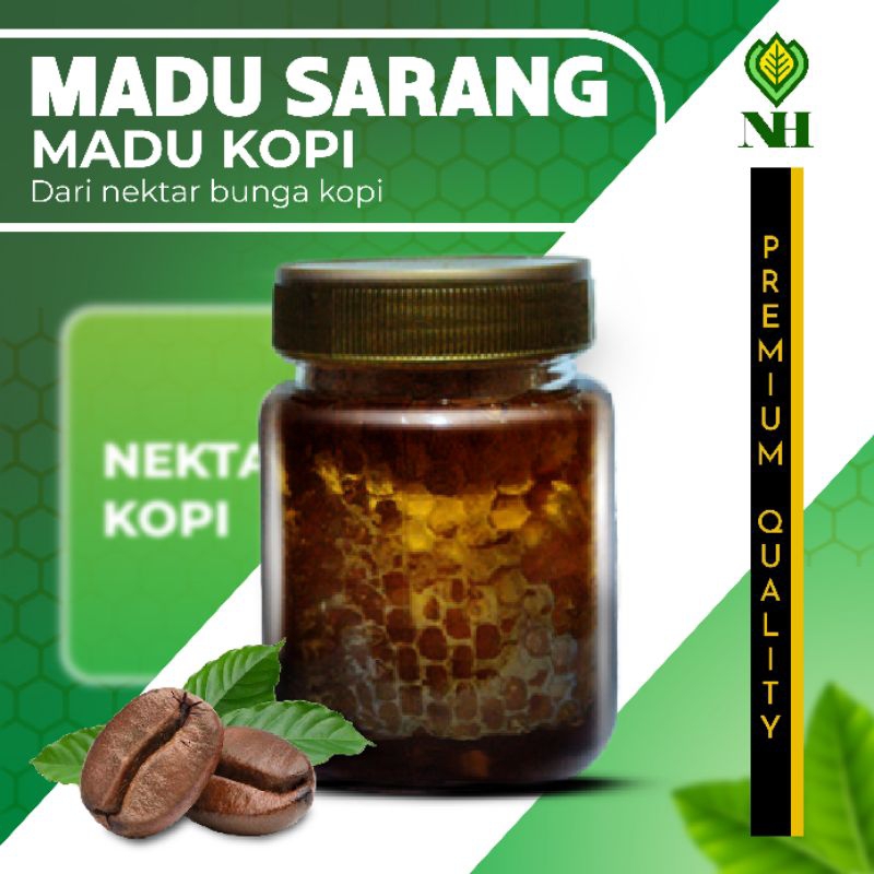 

Madu Sarang Madu Kopi | Madu Murni Madu Asli 100% Raw Honey
