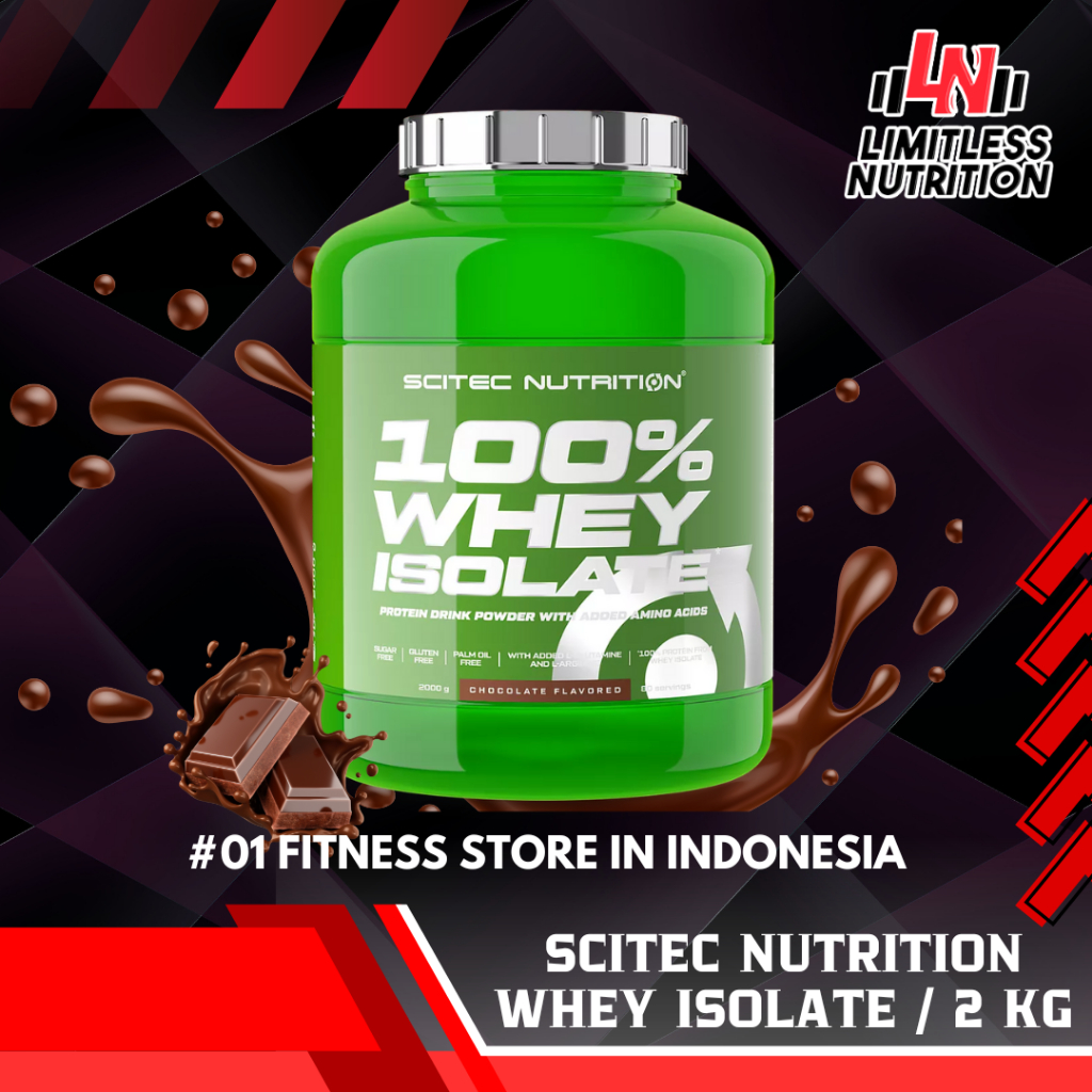 SCITEC NUTRITION 100% WHEY PROTEIN ISOLATE 2KG Whey Protein Isolate 2 Kg