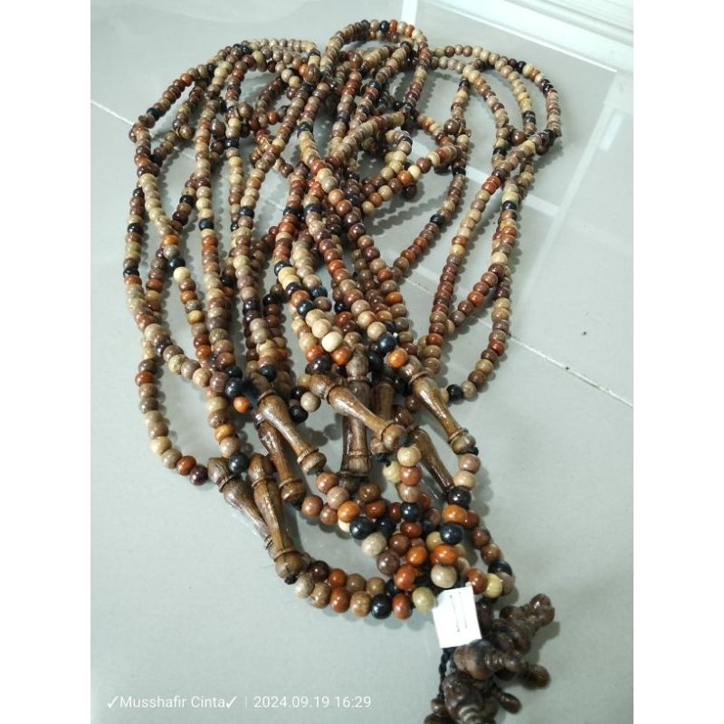 Tasbih kombinasi kayu Bertuah