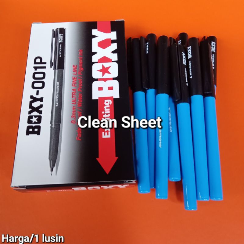 

Pulpen Boxy 001P biru (Harga/1 lusin) biru