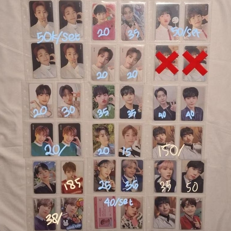 jungmo seongmin cravity photocard pc CEK DESKRIPSI