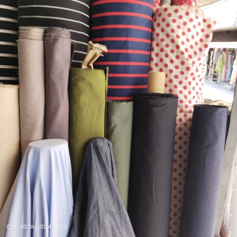 HARGA/0,5 M | KAIN RIPSTOP PREMIUM / BAHAN RIPSTOK / KAIN RIPSTOP KATUN / BAHAN RIBSTOP KAIN  CELANA