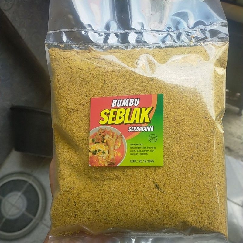 

1kg bumbu seblak,bumbu penyedap racikan untuk seblak dengan ciri khas wangi soto dan sedikit wangi kencuru