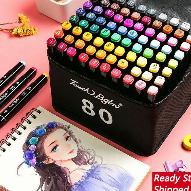 

HJ6 MmumCOD Touch 12863612 Warna Sketsa Spidol Umum General Marker Set Animation Markers