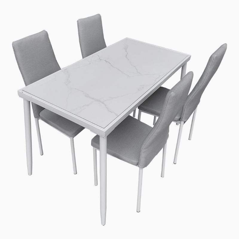 MEJA MAKAN GRANIT 4 KURSI