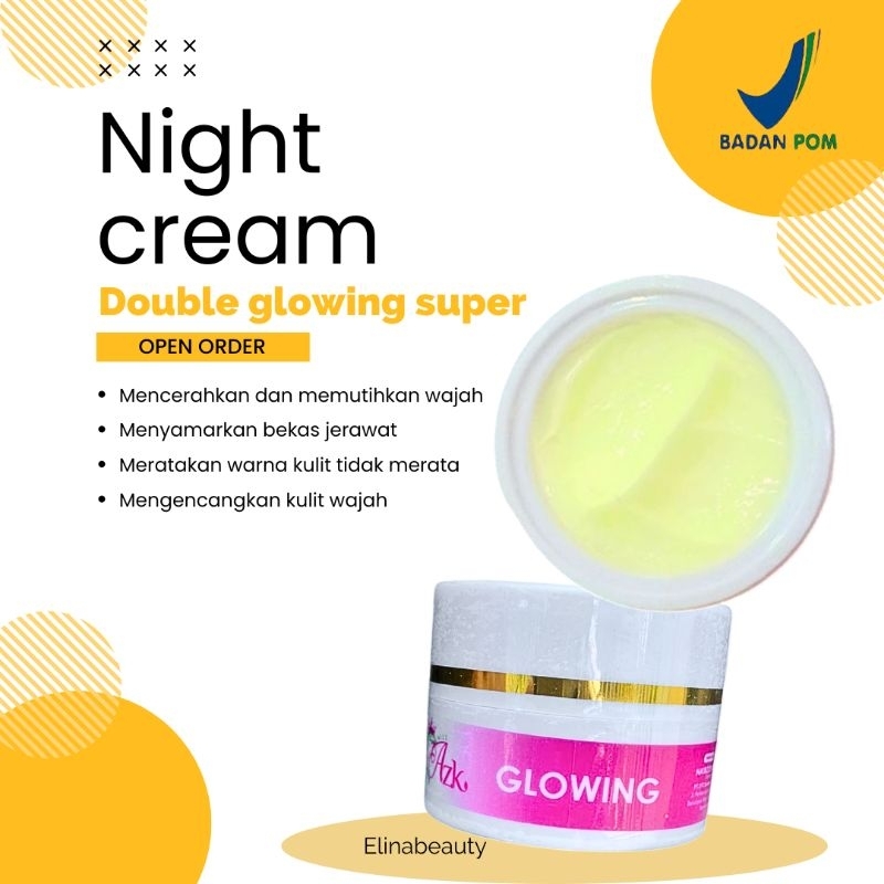 NIGHT CREAM DOUBLE GLOWING SUPER