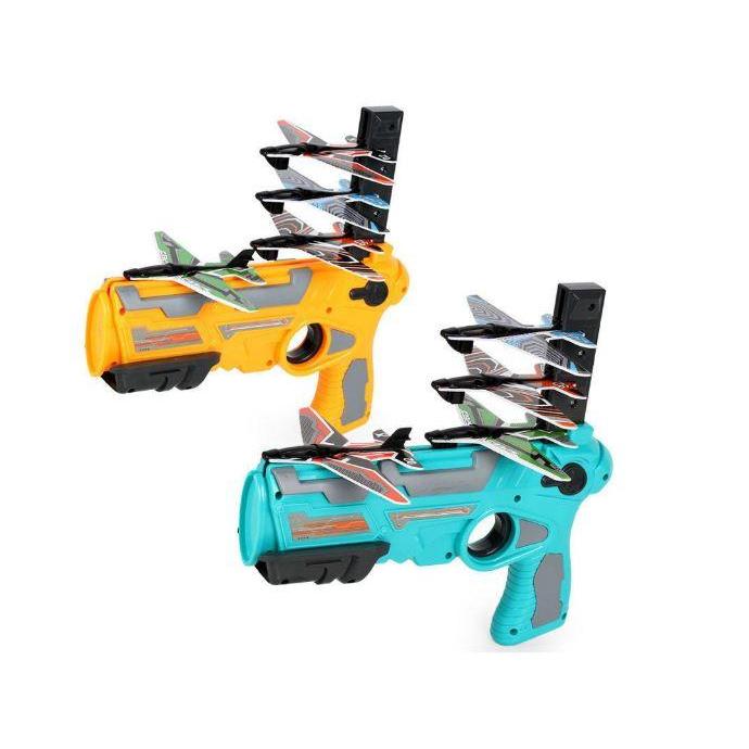 MAINAN TEMBAKAN PISTOL KETAPEL PESAWAT TERBANG /AIRPLANE LAUNCHER TOYS
