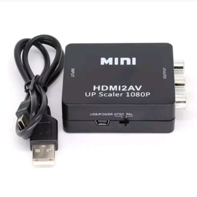 Converter HDMI to AV RCA / HDMI to AV / HDMI to RCA