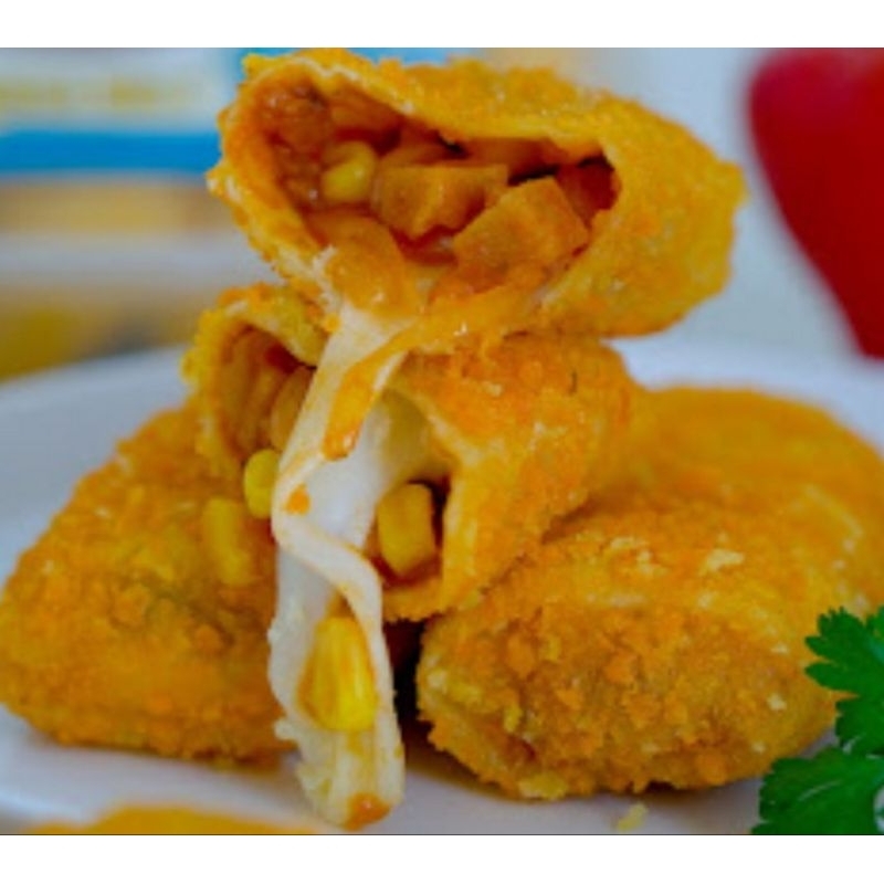 

Frozen Risoles Pizza Melt, 1 pack isi 5 pcs