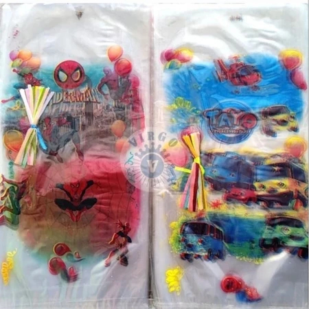 Plastik Ultah / Plastik Ulang Tahun Tebal / Plastik Snack Ulang Tahun Plastik Ulang Tahun
