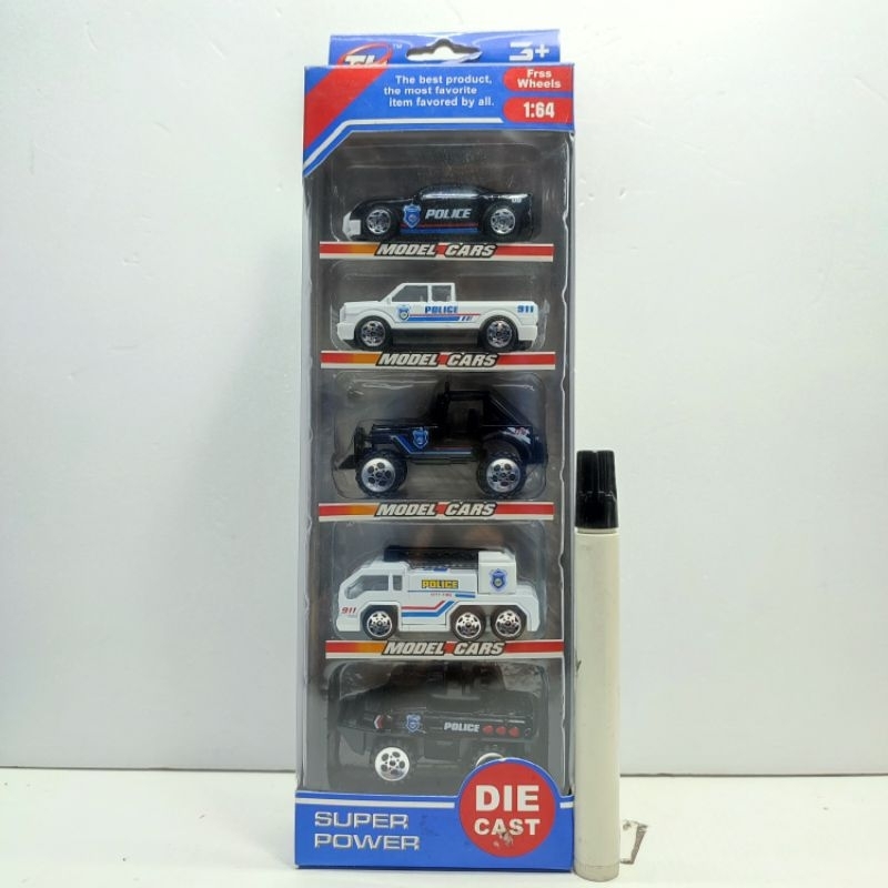 mainan diecast mobilPolice car set 6
super power skala 1:64

JHDipHUD

#diecast #mainan #vanmarvel #