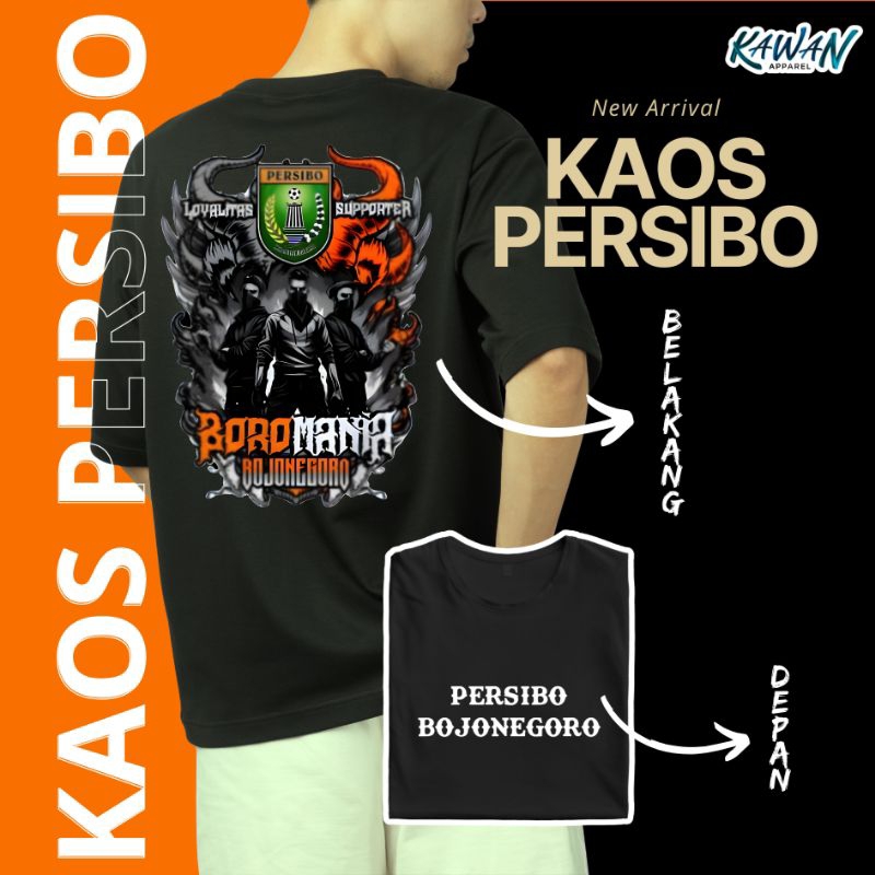 Kaos Persibo / Kaos Persibo Bojonegoro / Kaos Custom
